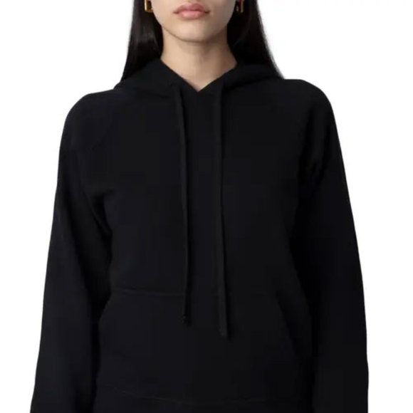 ZADIG & VOLTAIRE Clipper Skull Foil Sweatshirt Hoodie - Picture 5 of 5